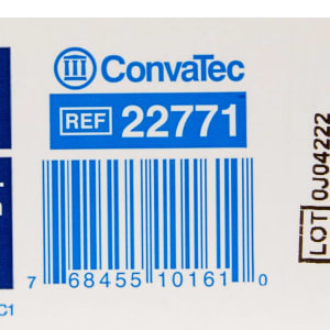 ConvaTec ActiveLifeÂ® One-Piece Drainable Transparent Colostomy Pouch, 12 Inch Length, 3/4 to 2Â½ Inch Stoma