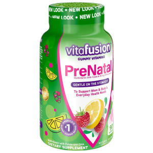 Church and Dwight Vitafusion PreNatal Gummies Natural Raspberry Lemonade Flavor