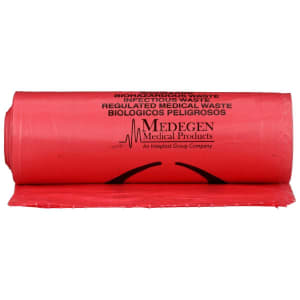 McKesson Biohazard Waste Bag, 30 â€“ 33 gal. Capacity, 33 x 40 Inch