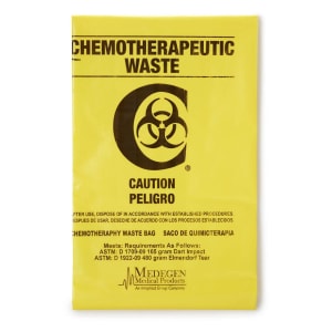 McKesson Chemotherapy Waste Bag, 30 â€“ 33 Gallon Capacity, 31 x 41 Inch