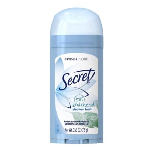 Procter & Gamble Antiperspirant / Deodorant SecretÂ® Solid 2.6 oz. Unscented