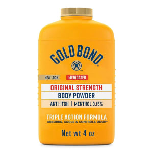 Sanofi Pasteur Gold BondÂ® Original Strength Medicated Body Powder, 4-ounce Shaker Bottle