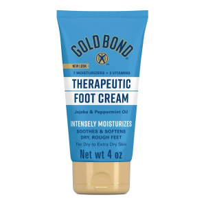 Sanofi Gold BondÂ® Therapeutic Foot Cream for Dry to Extra Dry Feet, 4-ounce Tube