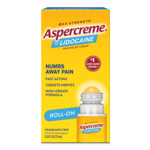 Sanofi Aspercreme with 4% Lidocaine Pain Relief Liquid, Fragrance-Free