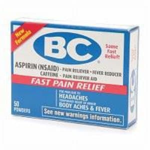 Glaxo Consumer Products BCâ„¢ Aspirin Powder Stick Packs