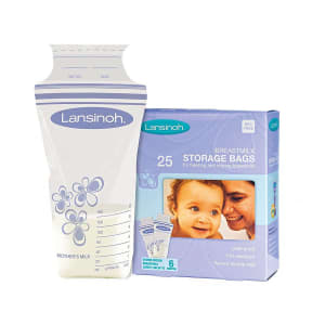 Lansinoh Lab LansinohÂ® Breast Milk Storage Bag, 6-ounce capacity