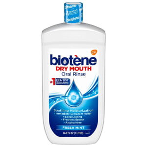 Glaxo Consumer Products Biotene Dry Mouth Oral Rinse Fresh Mint, 1-liter Bottle