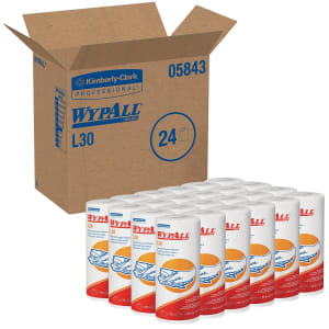 Kimberly Clark Multipurpose Task Wipe WypAllÂ® GeneralCleanâ„¢ L30 Heavy Duty 70 Count Roll 10-2/5 X 11 Inch NonSterile Disposable