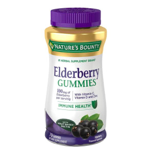 US Nutrition Nature's Bounty Elderberry Gummies