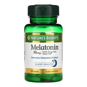 US Nutrition Nature's BountyÂ® Melatonin 10 mg Capsules