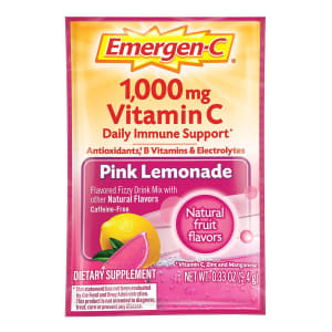 Pfizer Emergen-CÂ® Vitamin C Daily Immune Support Drink Mix, Pink Lemonade Flavor