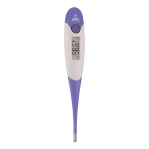 Veridian Healthcare LLC Veridian Nine-Piece 9-Second FLEX-TIP Digital Thermometers with Display