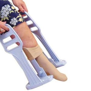 Performance Health Compression Stocking Aid Deluxe Heel Guide 5 Inch Cone Width / 17 Inch Handle Length