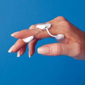 Performance Health Extension Finger Splint DeRoyalÂ® Adult Size A Slide-On Left or Right Hand