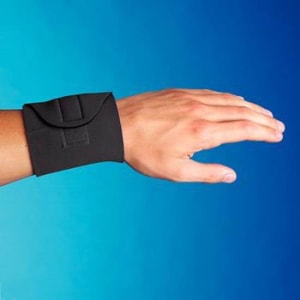 Performance Health Wrist Support Sammons PrestonÂ® Universal Wraparound / Wristlet Neoprene / Nylon Left or Right Wrist Black One Size Fits Most