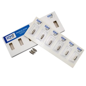EDM 3 LLC Otoscope Replacement Bulb EDM3Â® Halogen 3.5 Volt