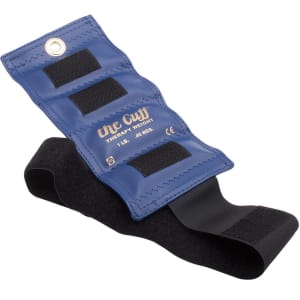 Fabrication Enterprises CuffÂ® Original Ankle & Wrist Weight, Blue, 1 lb.