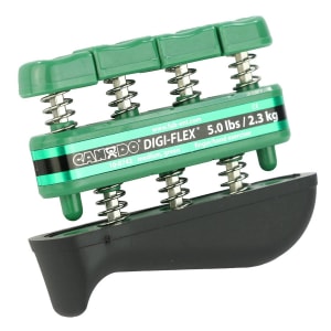 Fabrication Enterprises CanDoÂ® Digi-FlexÂ® Finger Exerciser, Medium, Green