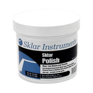 Sklar Instrument Polish 8 oz Jars, Removes Corrosive Stains