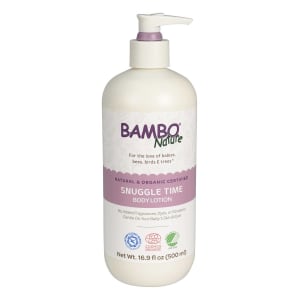 Abena North America BamboÂ® Nature Snuggle Time Baby Lotion, 500 mL pump bottle