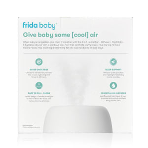 Fridababy LLC 3 in 1 Humidifier Difuser and Nighlight BreatheFridaâ„¢ 0.5 Gal Water Neonate / Infant