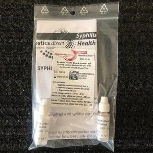 Orasure Technologies Control Set Syphilis Health CheckÂ® Syphilis Positive Level / Negative Level 2 X 1 X 0.5 mL