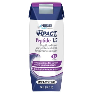 Nestle Healthcare Nutrition ImpactÂ® Peptide 1.5 Ready to Use Tube Feeding Formula, 8.45 oz. Carton