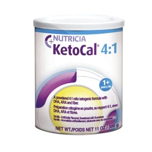Nutricia North America KetoCalÂ® 4:1 Vanilla Fortified Nutritional Shake, 300 Gram Can
