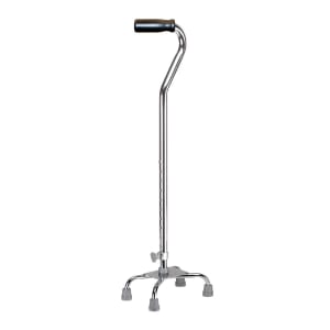 Drive DeVilbiss Healthcare driveâ„¢ Aluminum Small Base Quad Cane, 30 â€“ 39 Inch Height