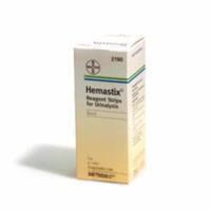 Siemens HemastixÂ® Urinalysis Reagent Strips, General Chemistry tests
