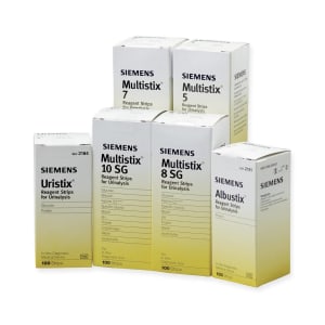 Siemens UristixÂ® 4 Urinalysis Reagent for Glucose, Leucocytes, Nitrite and Protein tests
