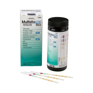 Siemens MultistixÂ® PRO 10 LS Urinalysis Reagent, General Chemistry tests