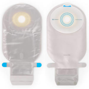 Coloplast SenSuraÂ® Mio Flat One-Piece Transparent Ostomy Pouch, Pre-cut for 35mm Stomas