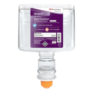 SC Johnson Professional USA Inc Hand Sanitizer AlcareÂ® Enhanced 33.8 oz. Ethyl Alcohol Foaming Dispenser Refill Bottle
