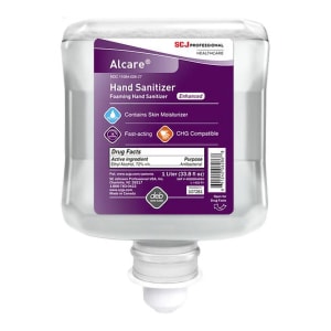 SC Johnson Professional USA Inc Hand Sanitizer AlcareÂ® Enhanced 1 Liter Ethyl Alcohol Foaming Dispenser Refill Bottle
