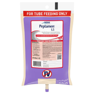 Nestle Healthcare Nutrition PeptamenÂ® 1.5 Peptide-Based Nutritionally Complete Formula, 1 Liter Bag
