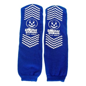 Principle Business Enterprises Pillow PawsÂ® Ankle High Double Imprint Terriesâ„¢ Slipper Socks, 3X-Large