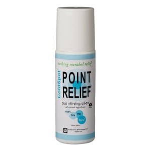 Fabrication Enterprises Point Reliefâ„¢ ColdSpotâ„¢ Topical Pain Relief, 3-ounce roll-on bottle