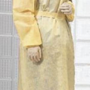 Cardinal Cardinal Healthâ„¢ Isolation Gown, Extra Large, Yellow