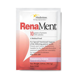 Medtrition/National Nutrition RenaMentÂ® Raspberry CrÃ¨me Medical Food for Fluid or Electrolyte Restricted Diets