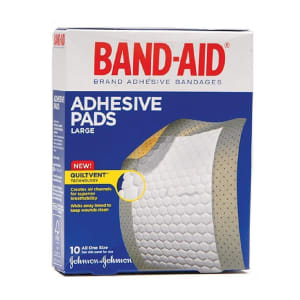 Kenvue Brands LLC Band-AidÂ® Comfort-Flex Adhesive Pads, 2-7/8 x 4 Inch
