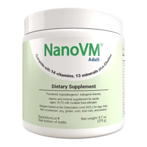 Solace Nutrition NanoVMÂ® Vitamin & Mineral Powder, 275 Grams