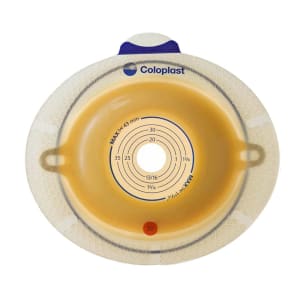 Coloplast SenSuraÂ® Convex Light Flex Ostomy Barrier Trim to fit 15 â€“ 33mm, Red Match