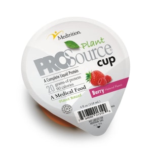 Medtrition/National Nutrition Oral Supplement ProSourceÂ® Plant Cup Berry Flavor Liquid 4 oz. Cup
