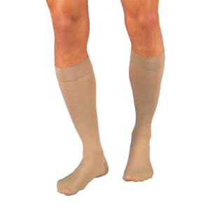 BSN Medical ReliefÂ® Compression Knee-High Stockings, Large, Beige