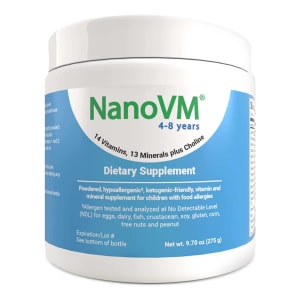 Solace Nutrition NanoVMÂ® Dietary Supplement for 4 â€“ 8 Years, 275-gram Jar