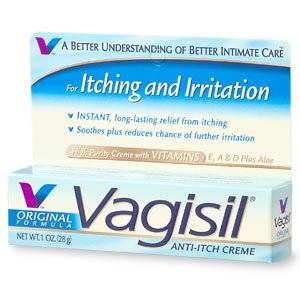 Combe Inc Vagisil Anti-Itch Creme Regular Strength, 1-ounce tube