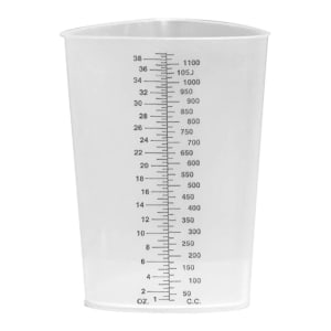 Plasti-Products Plasti-GradÂ® Graduated Beaker, 1,200 mL