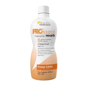 Medtrition/National Nutrition ProSource NoCarbâ„¢ Orange CrÃ¨me Collagen & Whey Protein Formula, 32-ounce Bottle