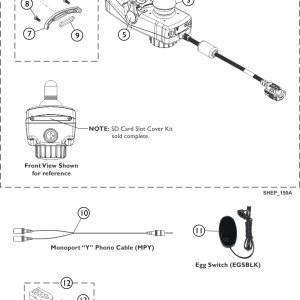 Invacare Joystick MPJ w/Color Display 9153651306